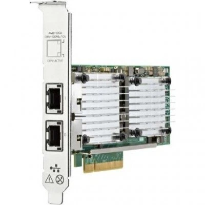 Сетевой адаптер HPE 530T 2x10Gb RJ-45 656596-B21 Сетевой адаптер HPE 530T 2x10Gb RJ-45 656596-B21