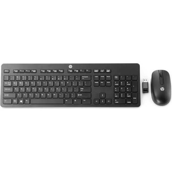 Клавиатура и мышь Wireless HP N3R88A6 Black USB