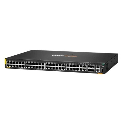 Коммутатор HPE Aruba Networking CX 6200F 48G Class 4 PoE 4SFP+ 370W L3 JL727B