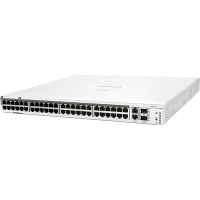 Коммутатор HPE Aruba Instant On 1960 48G 2XT 2XF 600W с кабелем питания EU JL809A Коммутатор HPE Aruba Instant On 1960 48G 2XT 2XF 600W с кабелем питания EU JL809A