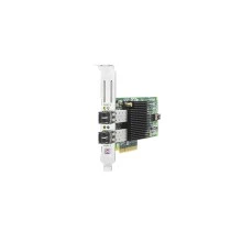 FC-адаптер HP 82E 8 Гбит/с, 2 порта PCIe, восстановленный AJ763BR