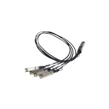 Пассивный медный DAC-кабель HPE X240 QSFP+/4 × SFP+ 5 м JG331A