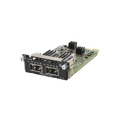 Сетевой модуль HPE Aruba 3810M 2×QSFP+ JL079A Сетевой модуль HPE Aruba 3810M 2×QSFP+ JL079A