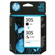Картридж HP 305 (3YM60AE+3YM61AE) Черный, Трехцветный 6ZD17AE