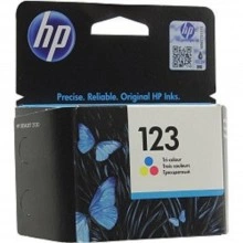 Картридж HP 123 Многоцветный F6V16AE