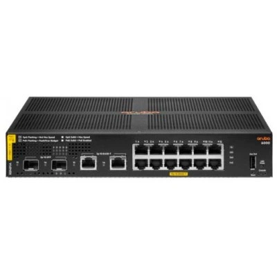 Коммутатор HPE Aruba 6000 L2 12G Class4 PoE 139W 2SFP R8N89A